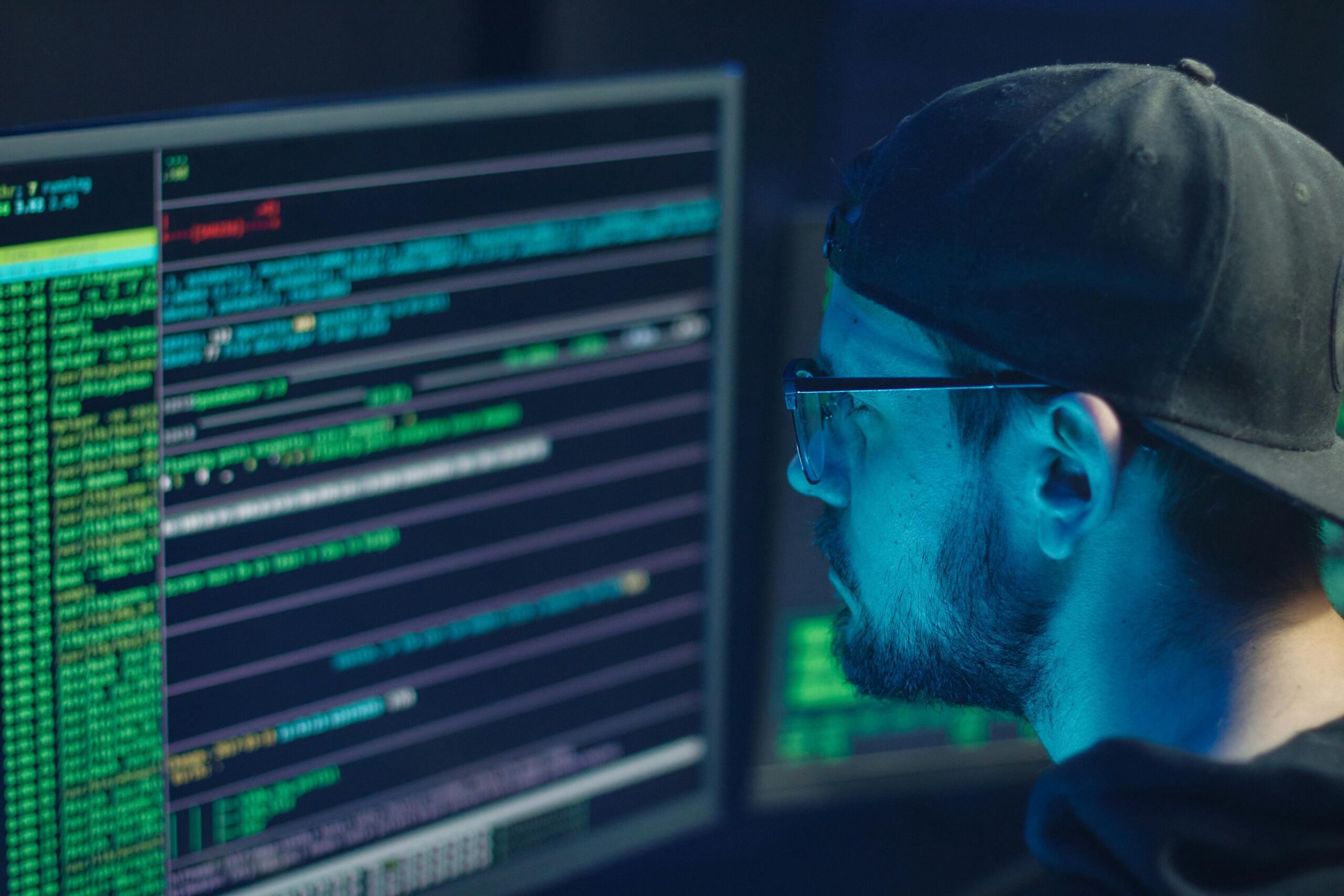 Infographic showing common attack vectors like phishing, malware, and weak passwords